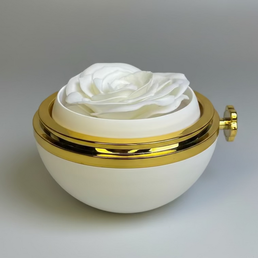 Secret Rose Jewelry Box , White