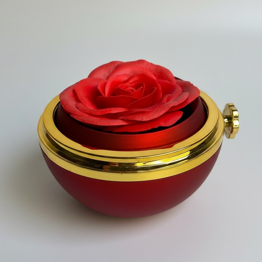 Secret Rose Jewelry Box , red