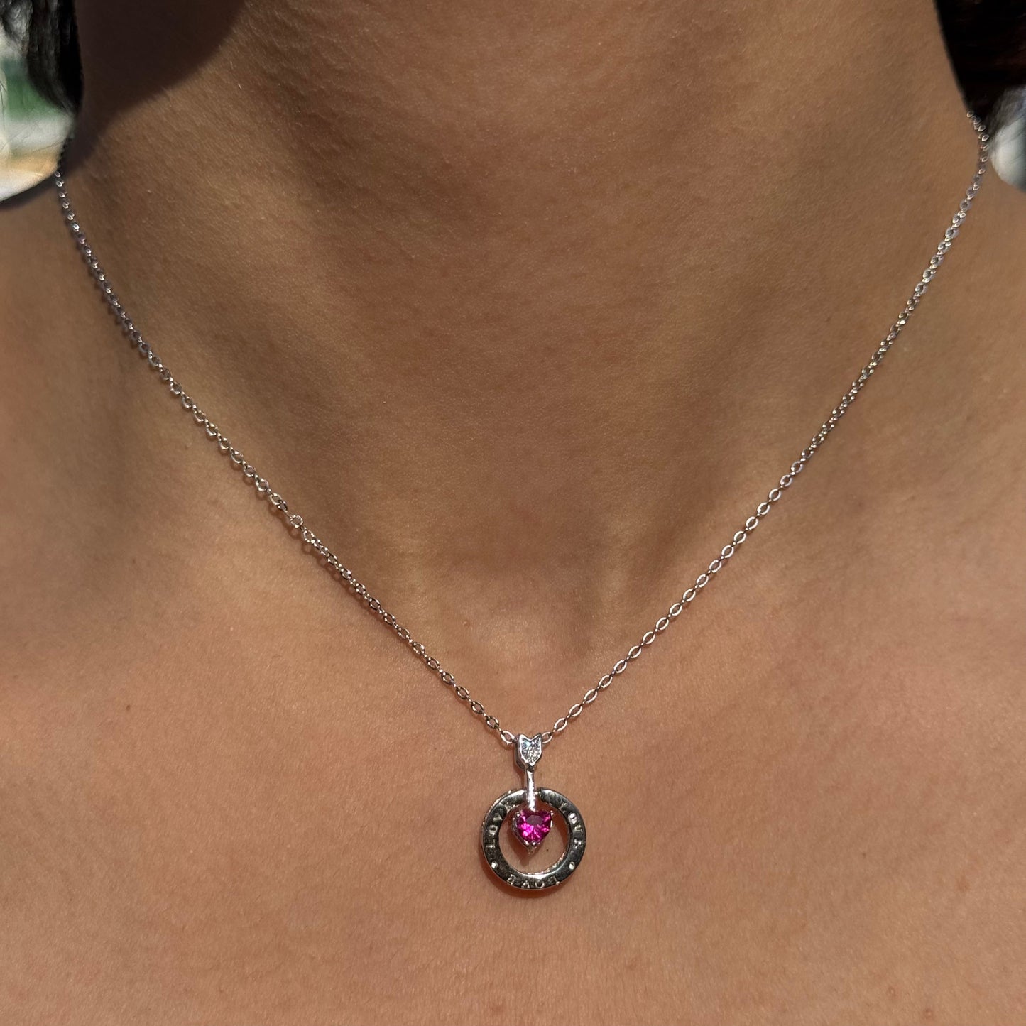 Eternal Love Reversible Necklace
