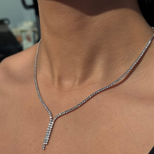 Tennis Y-Necklace