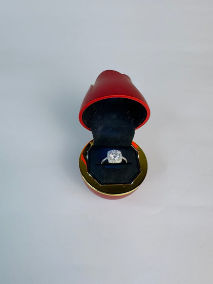 Red Rose Ring Box