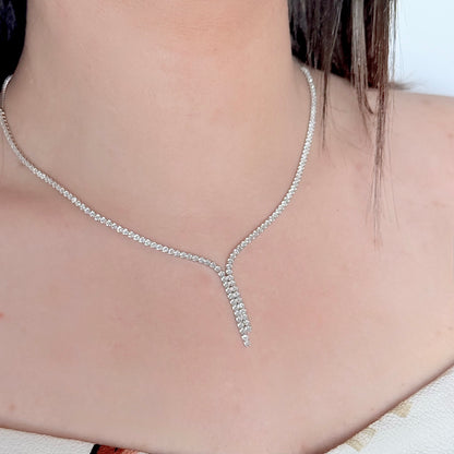 Tennis Y-Necklace