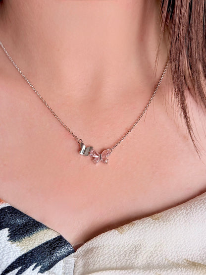 Butterfly Silver Necklace