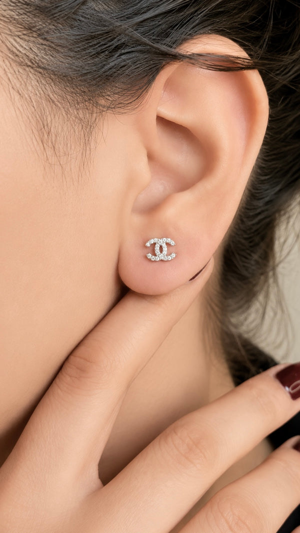 Classic Chanel Style Earrings